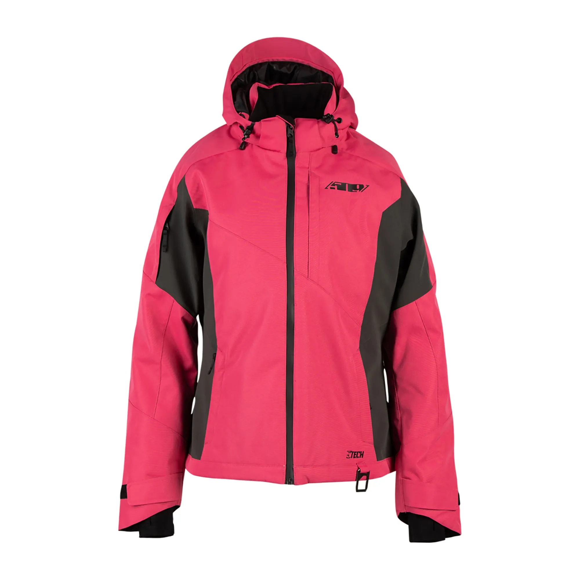 509  Womens Range Insulated Snowmobile Jacket Thinsulate Waterproof Raspberry