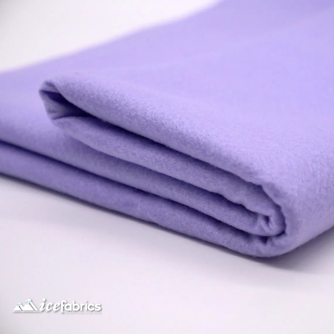 72" Wide 1.6 mm Thick Acrylic Lavender Felt Fabric By The Yard