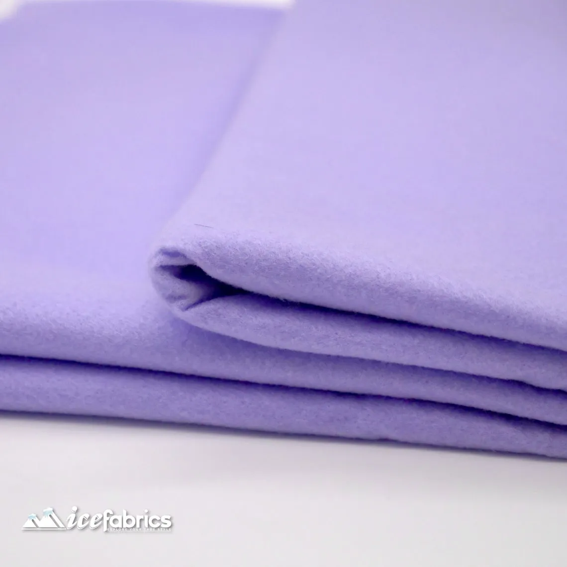 72" Wide 1.6 mm Thick Acrylic Lavender Felt Fabric By The Yard