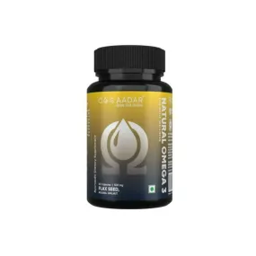 Aadar Natural Omega 3 Flax Seed Capsules