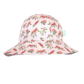 Acorn Kids: Wide Brim Sunhat Banksia Pink Green