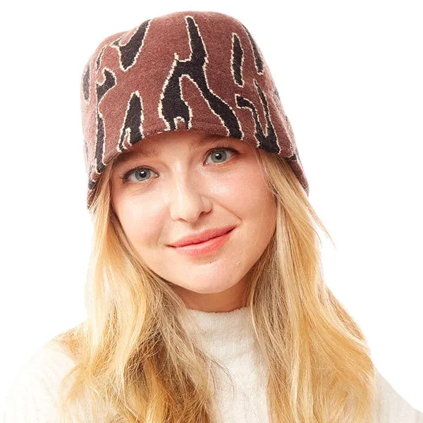 Animal Patterned Soft Fabric Bucket Hat