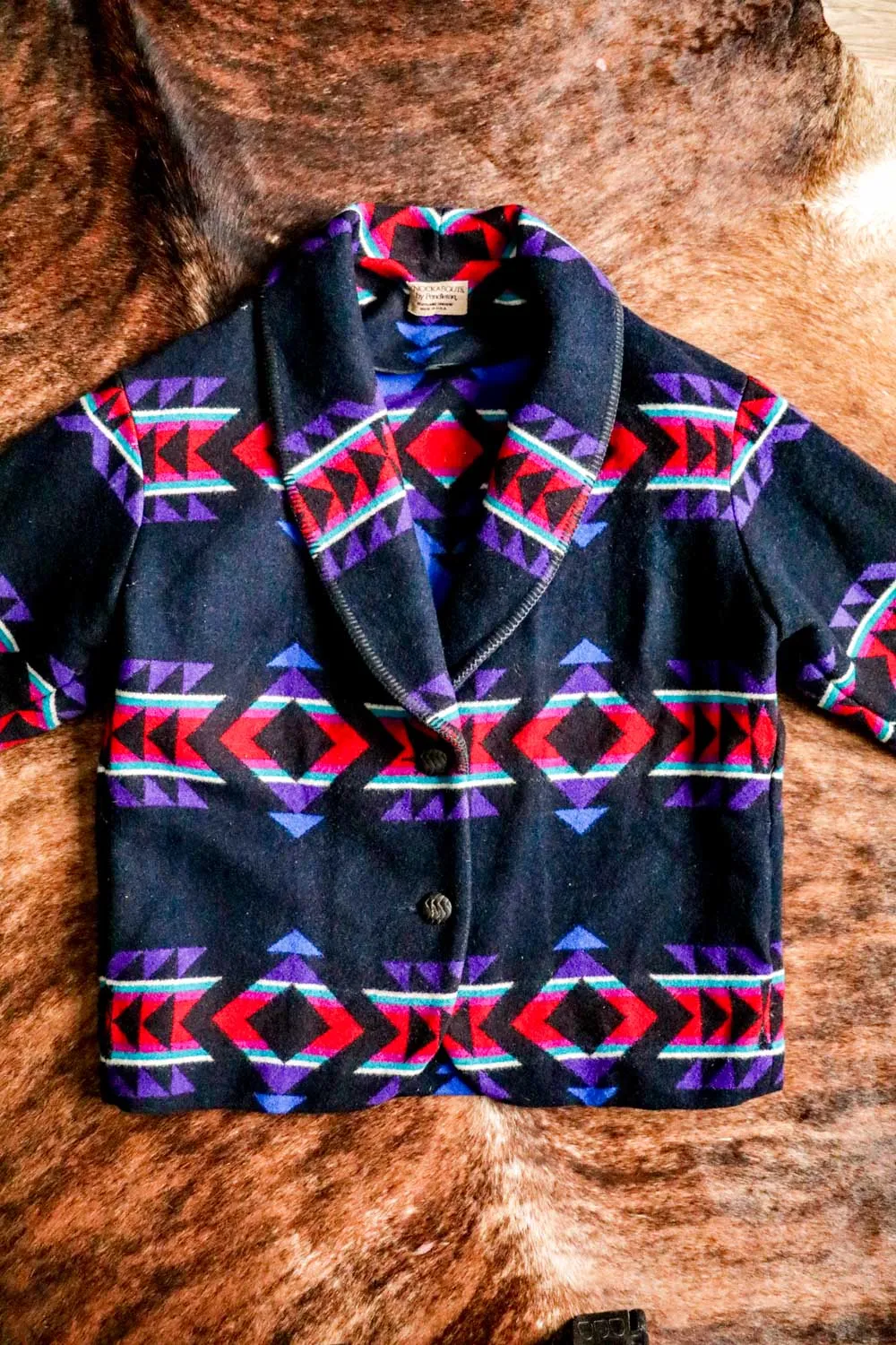 AS-IS Vintage Pendleton Southwest Wool Coat