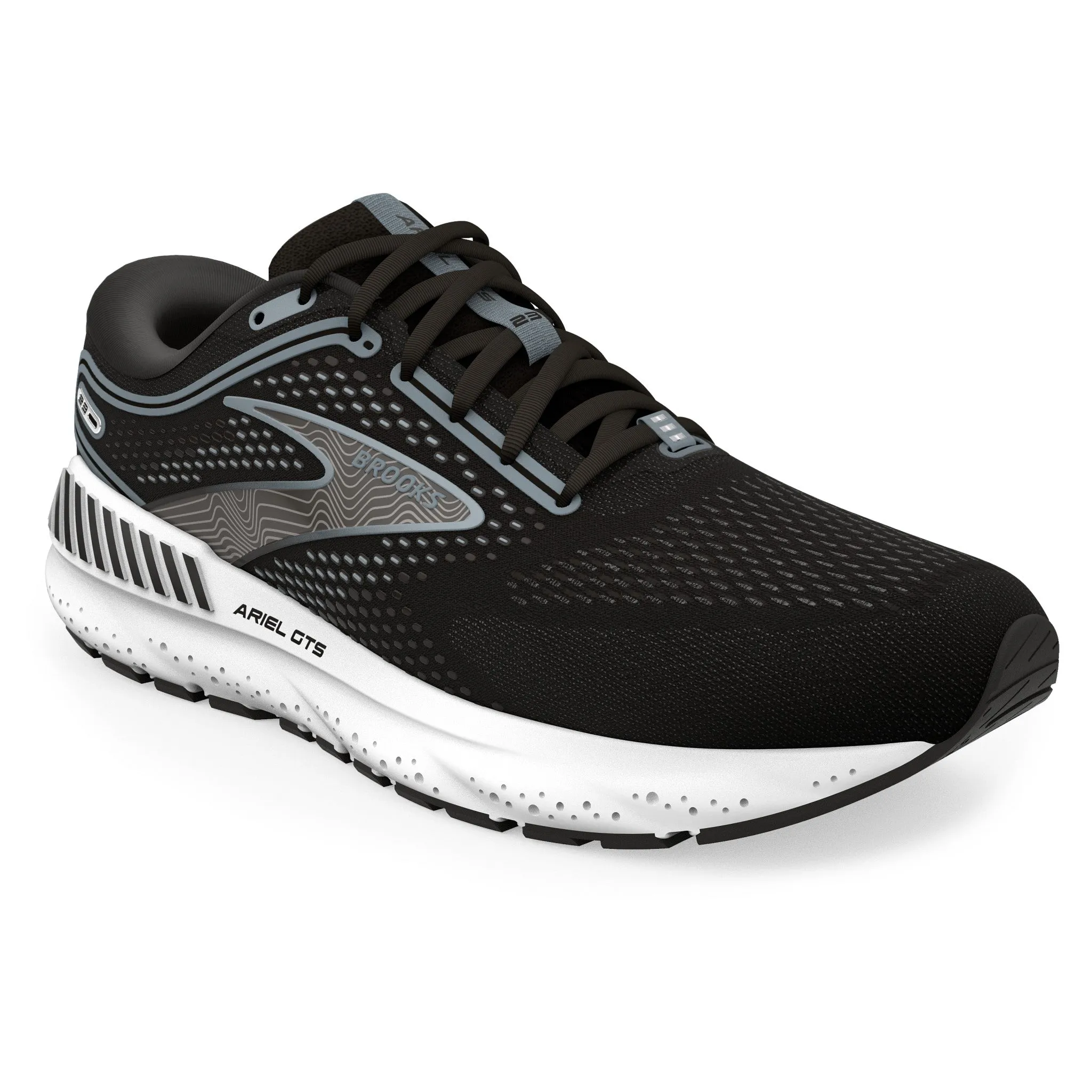 Brooks Ariel GTS 23 Black Grey White Women's