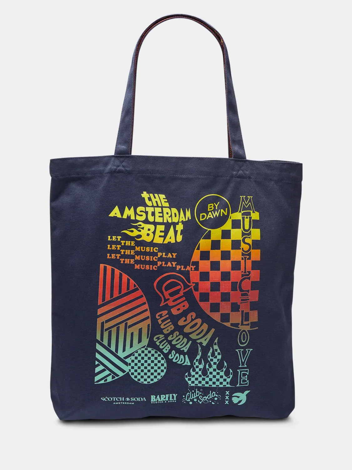 Canvas artwork tote bag