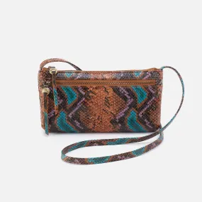 Cara Crossbody In Printed Leather - Vivid Snake Print