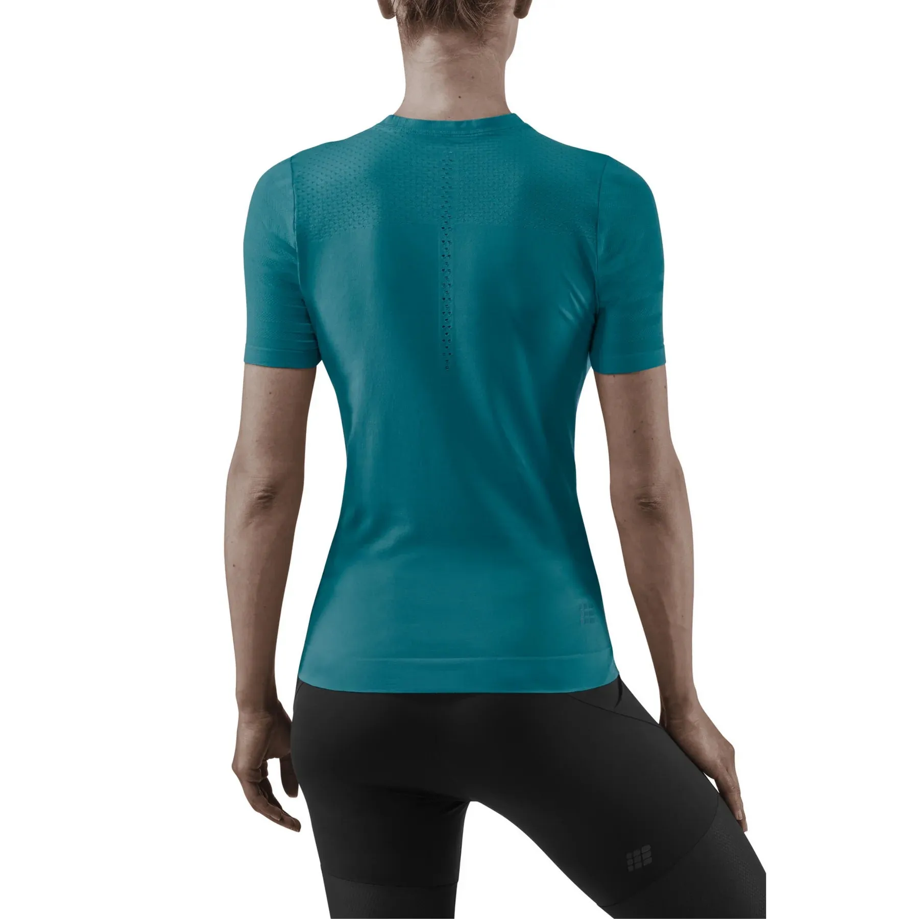 CEP Women's Run Ultralight Shirt Short Sleeve - Petrol