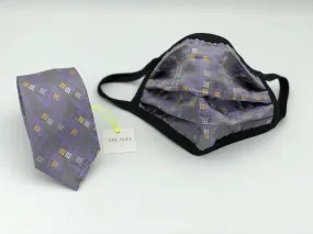 Copy of Face Mask & Tie Set S14-1, Grey