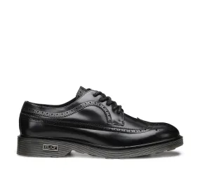 Cult Mens Ozzy 414 Leather Shoe - Black