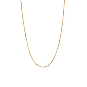 Dainty Box Chain Necklace