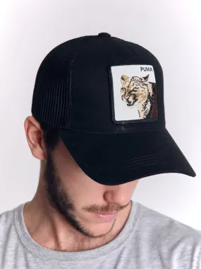 Gorra para Hombre Dunkelvolk TRUCKER STAY WILD BLK