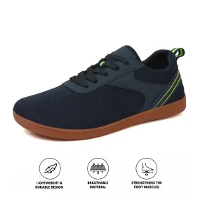 GRW Ortho Men Barefoot Shoes | Natural Mobility, Lightweight and Flexible Minimalist Casual Shoes