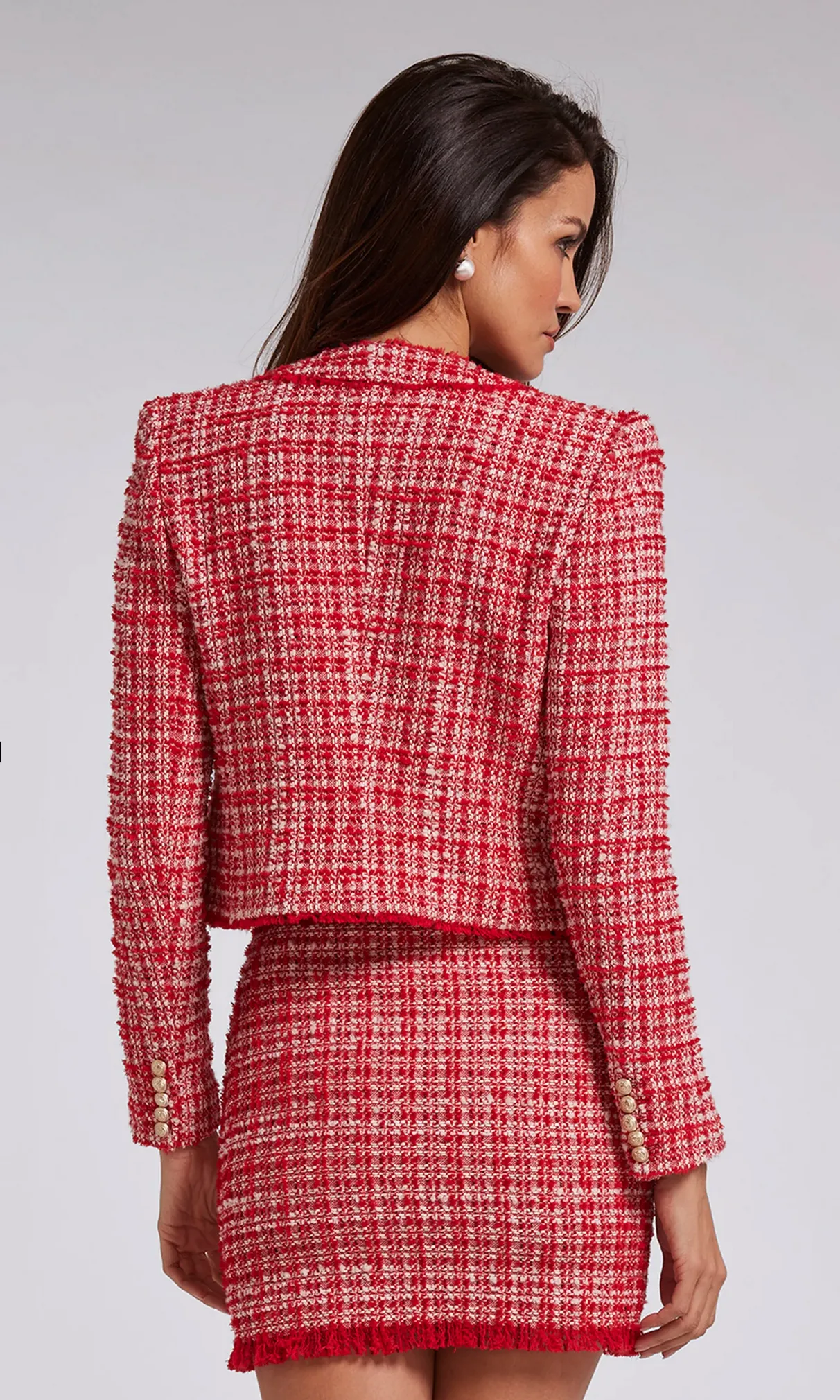 H23363rw Generation Love Karson Tweed Jacket