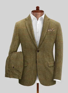 Harris Tweed Country Brown Check Suit