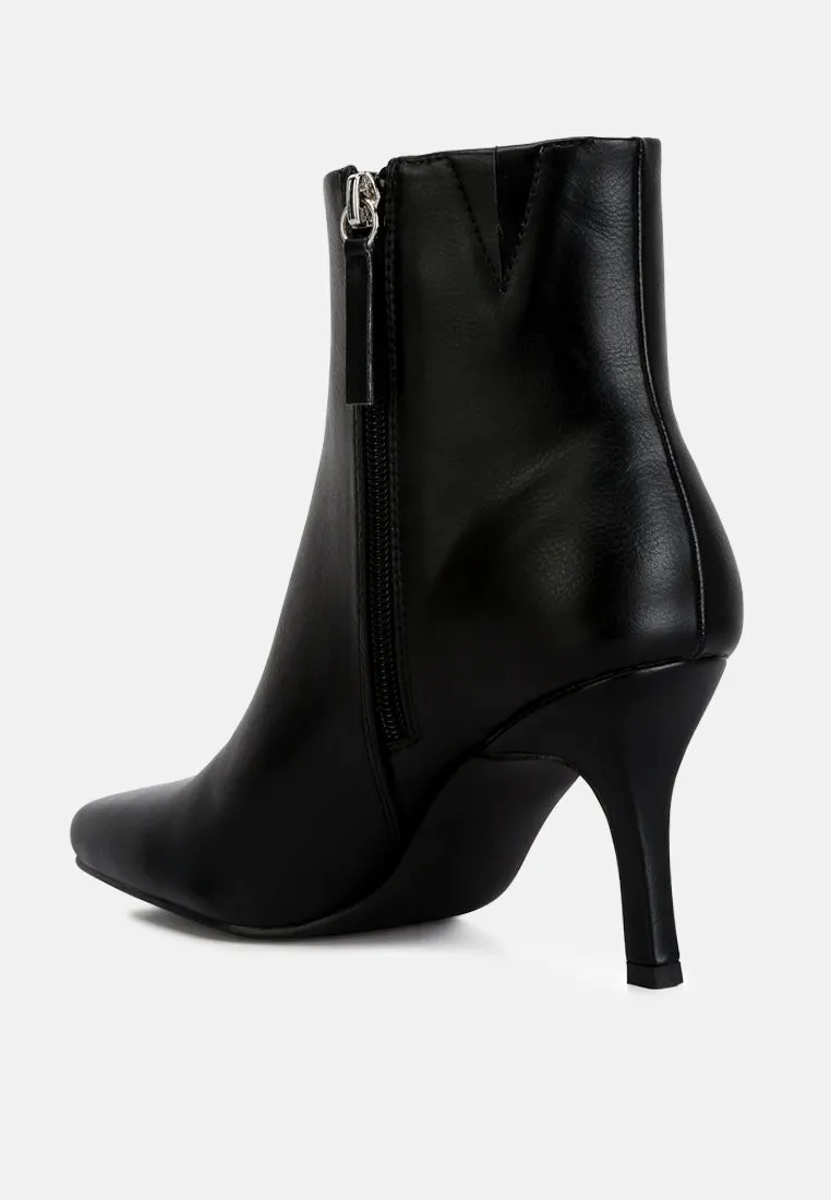 Jerry High Ankle Stiletto Boots