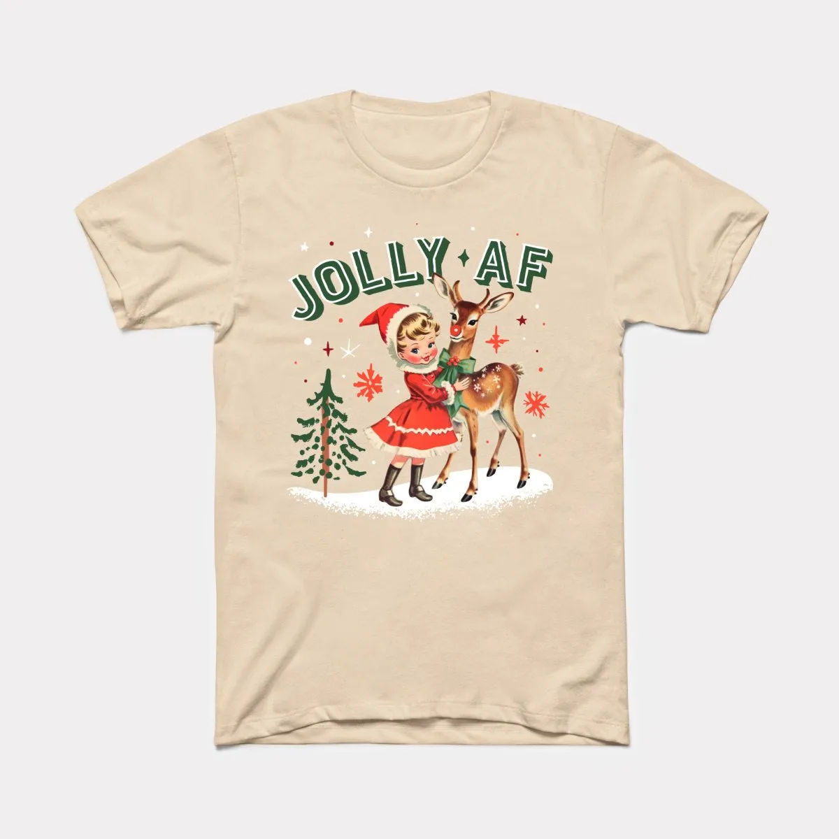 Jolly AF Adult Unisex Tee