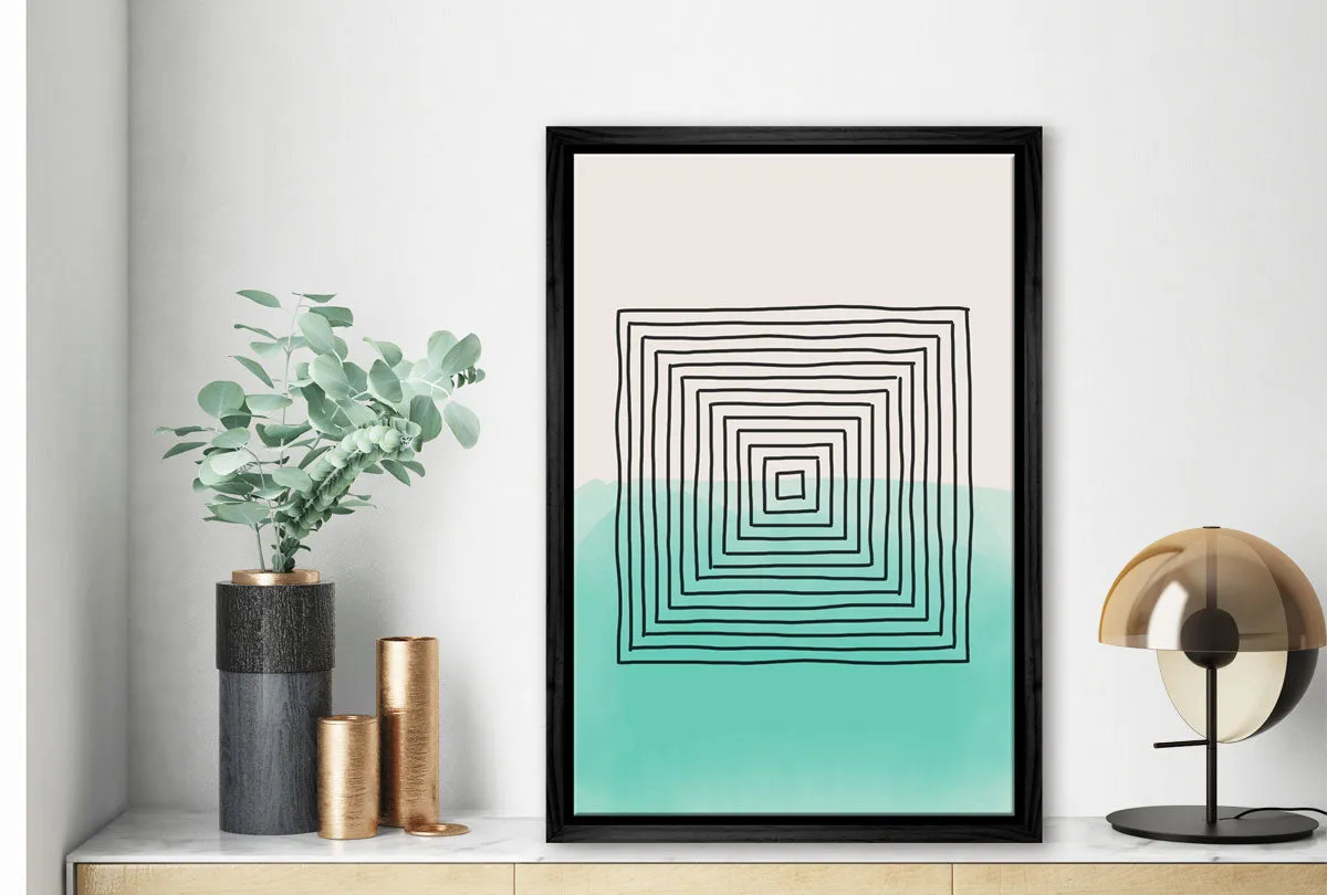 Minimalist Abstract 13A | Abstract Wall Art Print