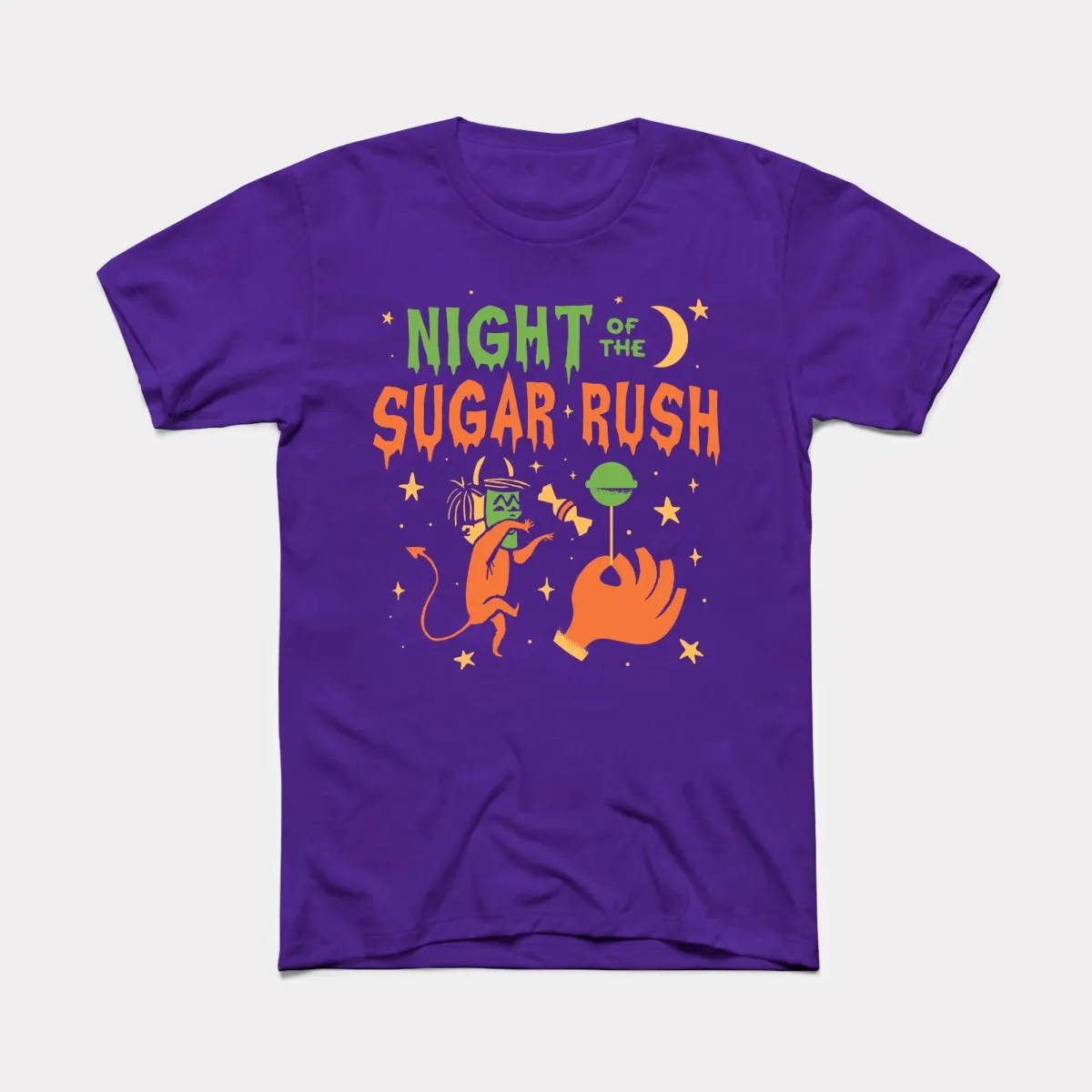 Night Of The Sugar Rush Adult Unisex Tee