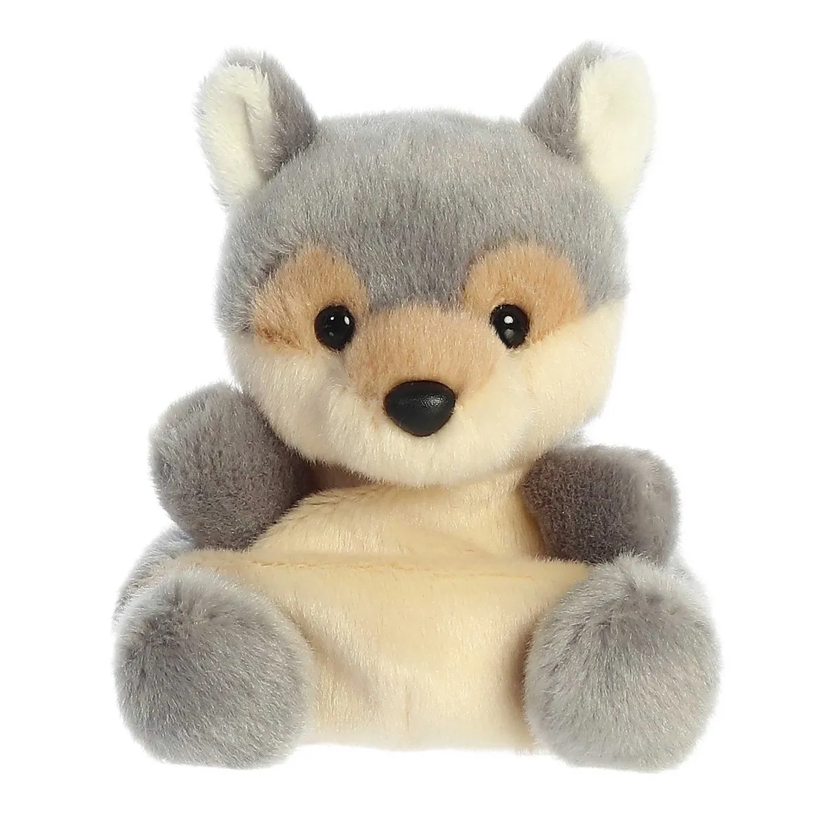 Palm Pals 5 Inch Lucian the Wolf Plush Toy