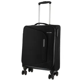 Pierre Cardin 55cm CABIN Soft Shell Luggage Suitcase with TSA Lock