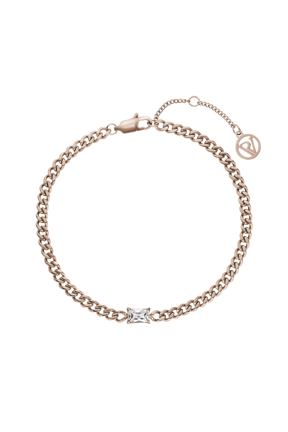 Radiant Curb Bracelet Champagne