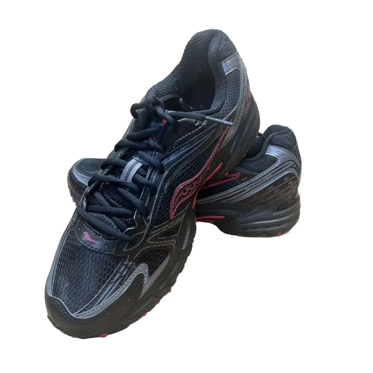 SAUCONY Women's Grid • Cohesion 4• Running Shoe  - Black/Pink