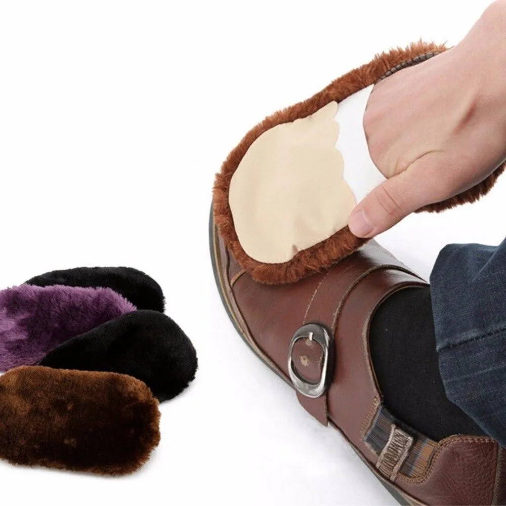 Soft Wool Shoe Polish Glove