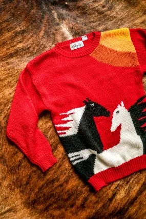 Vintage Horse Sweater