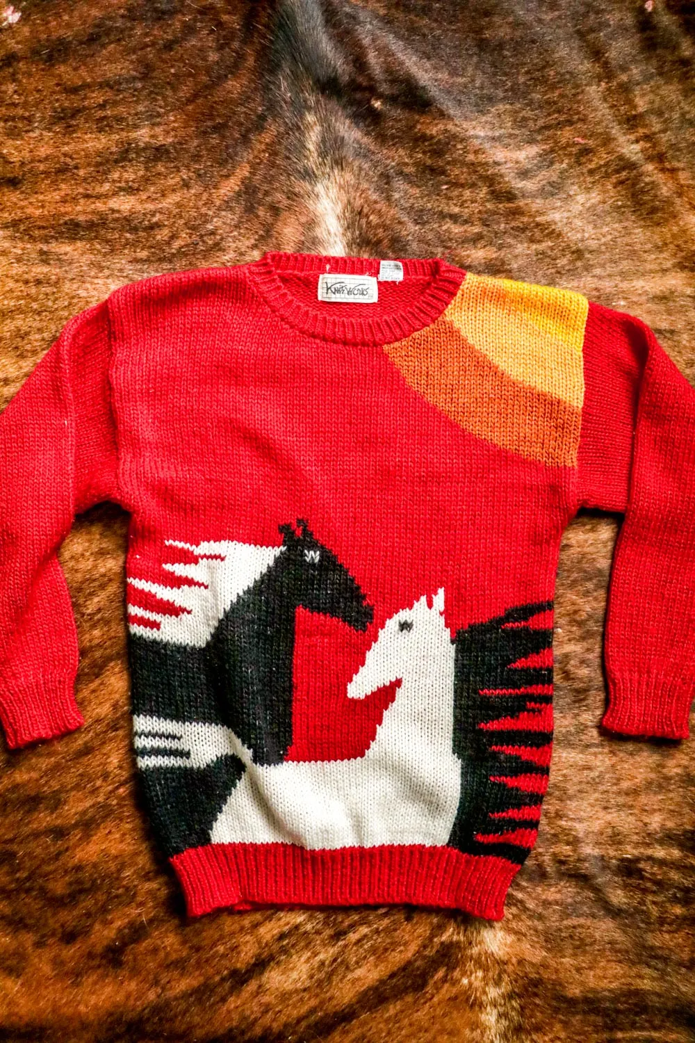 Vintage Horse Sweater