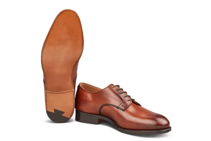 Wiltshire Plain Derby City Shoe - Chestnut