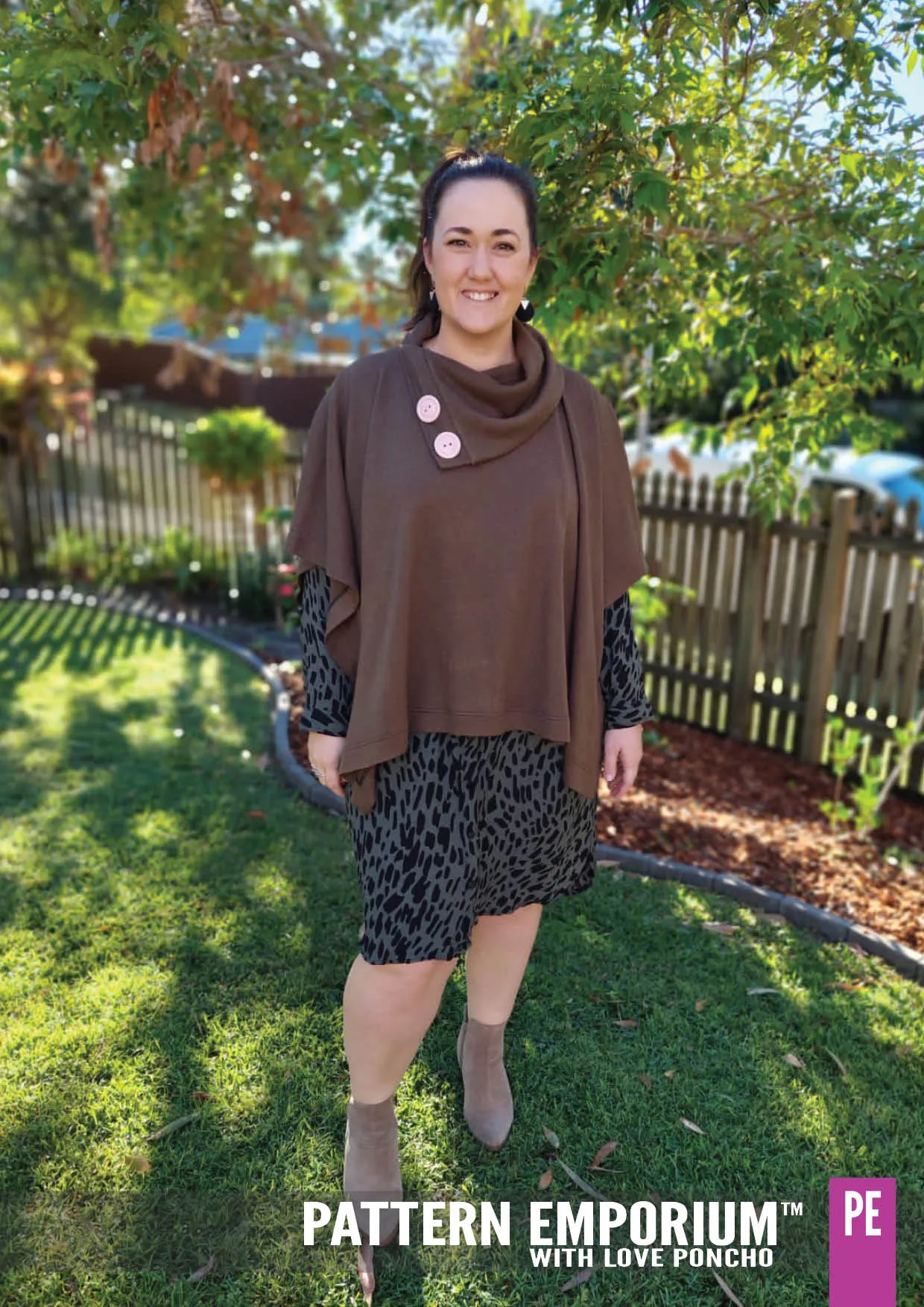 With Love | Poncho Sewing Pattern