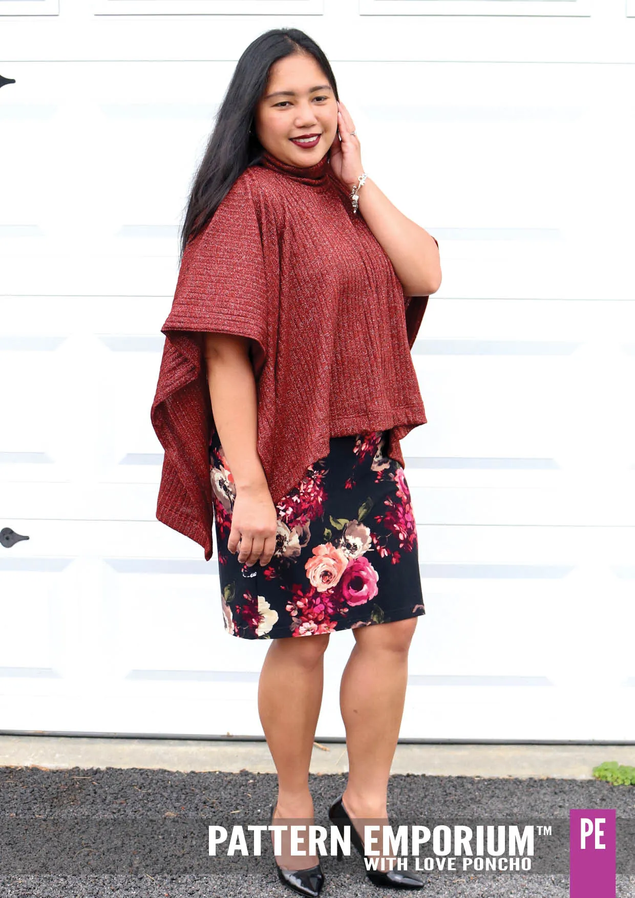 With Love | Poncho Sewing Pattern