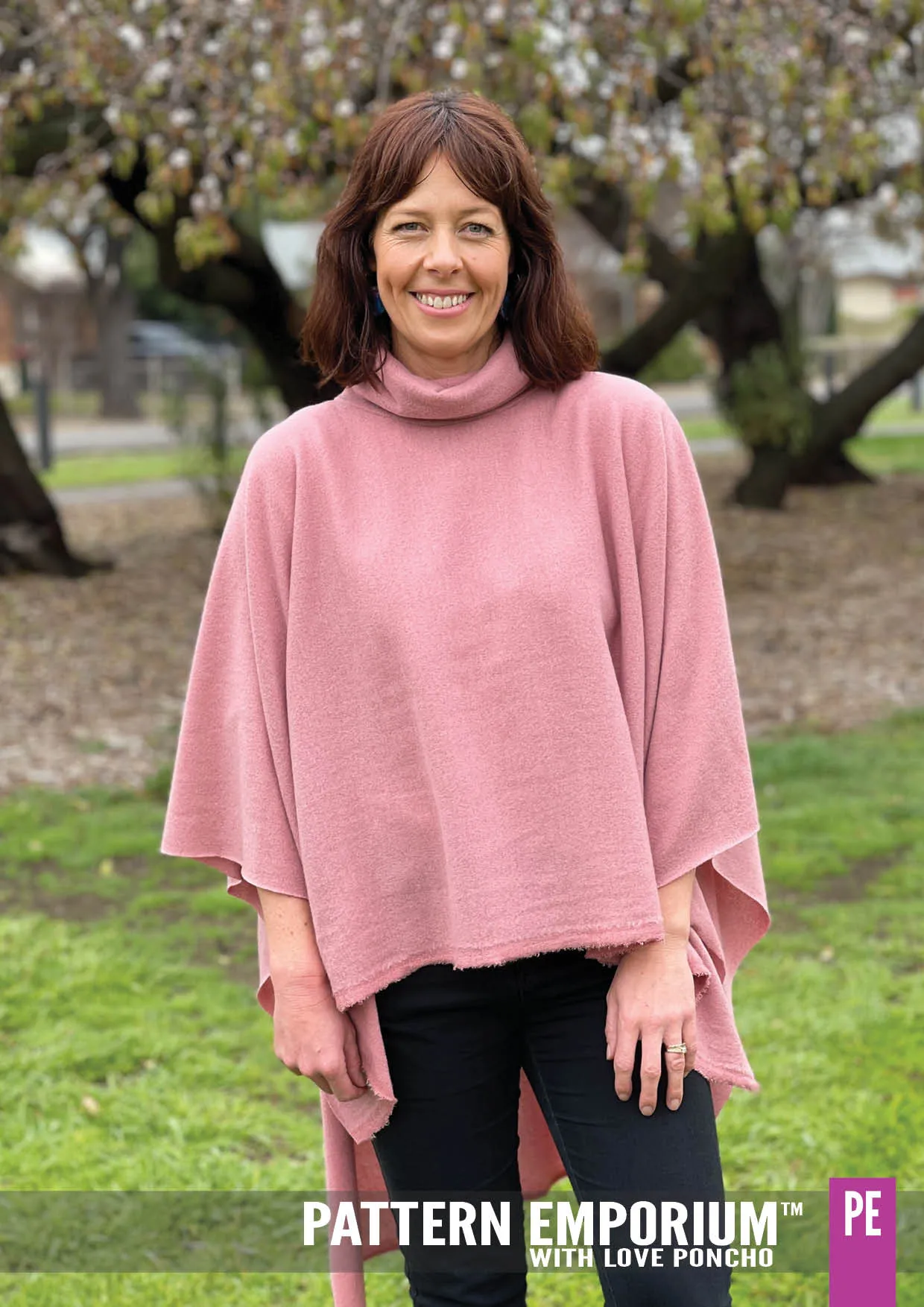 With Love | Poncho Sewing Pattern