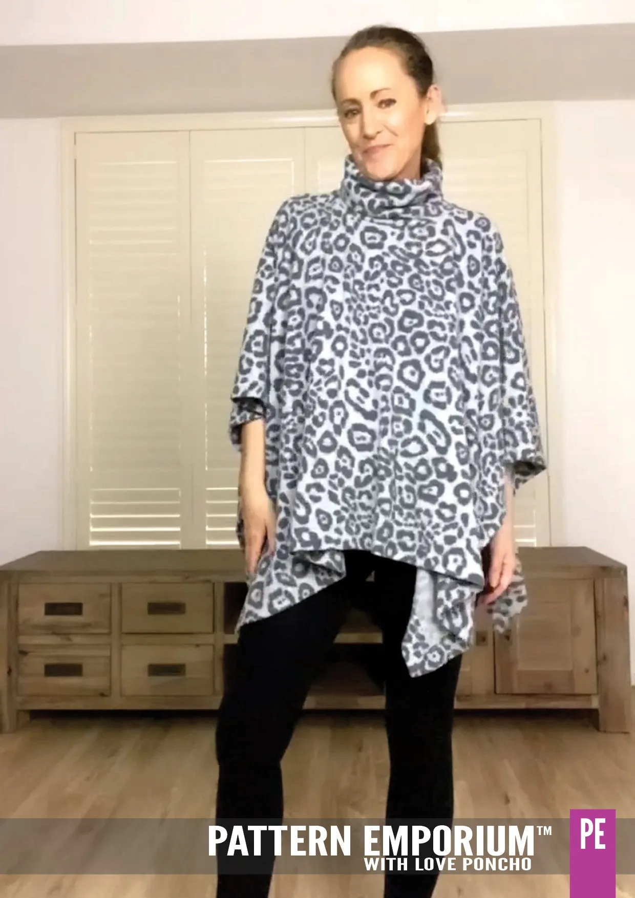 With Love | Poncho Sewing Pattern