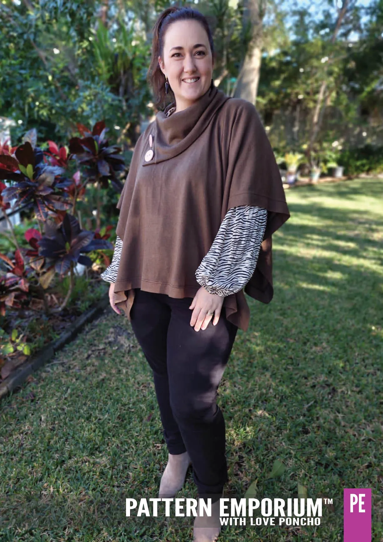 With Love | Poncho Sewing Pattern