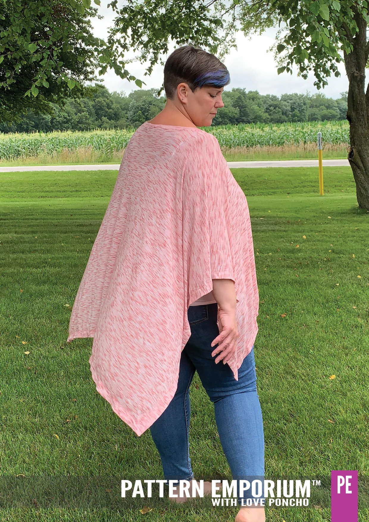 With Love | Poncho Sewing Pattern