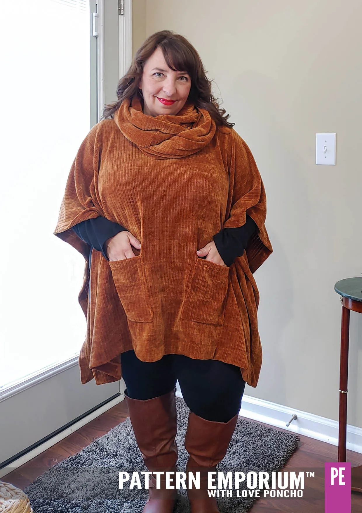 With Love | Poncho Sewing Pattern