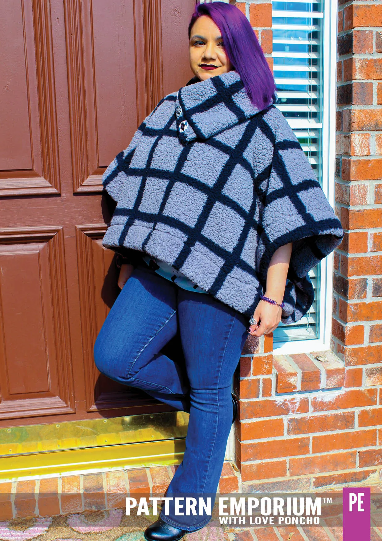 With Love | Poncho Sewing Pattern