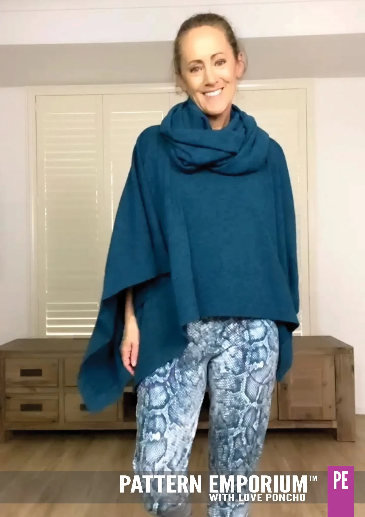 With Love | Poncho Sewing Pattern