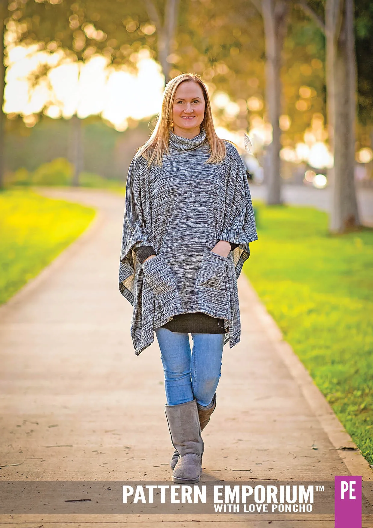 With Love | Poncho Sewing Pattern