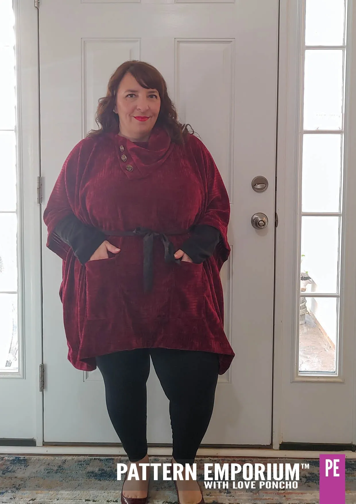 With Love | Poncho Sewing Pattern