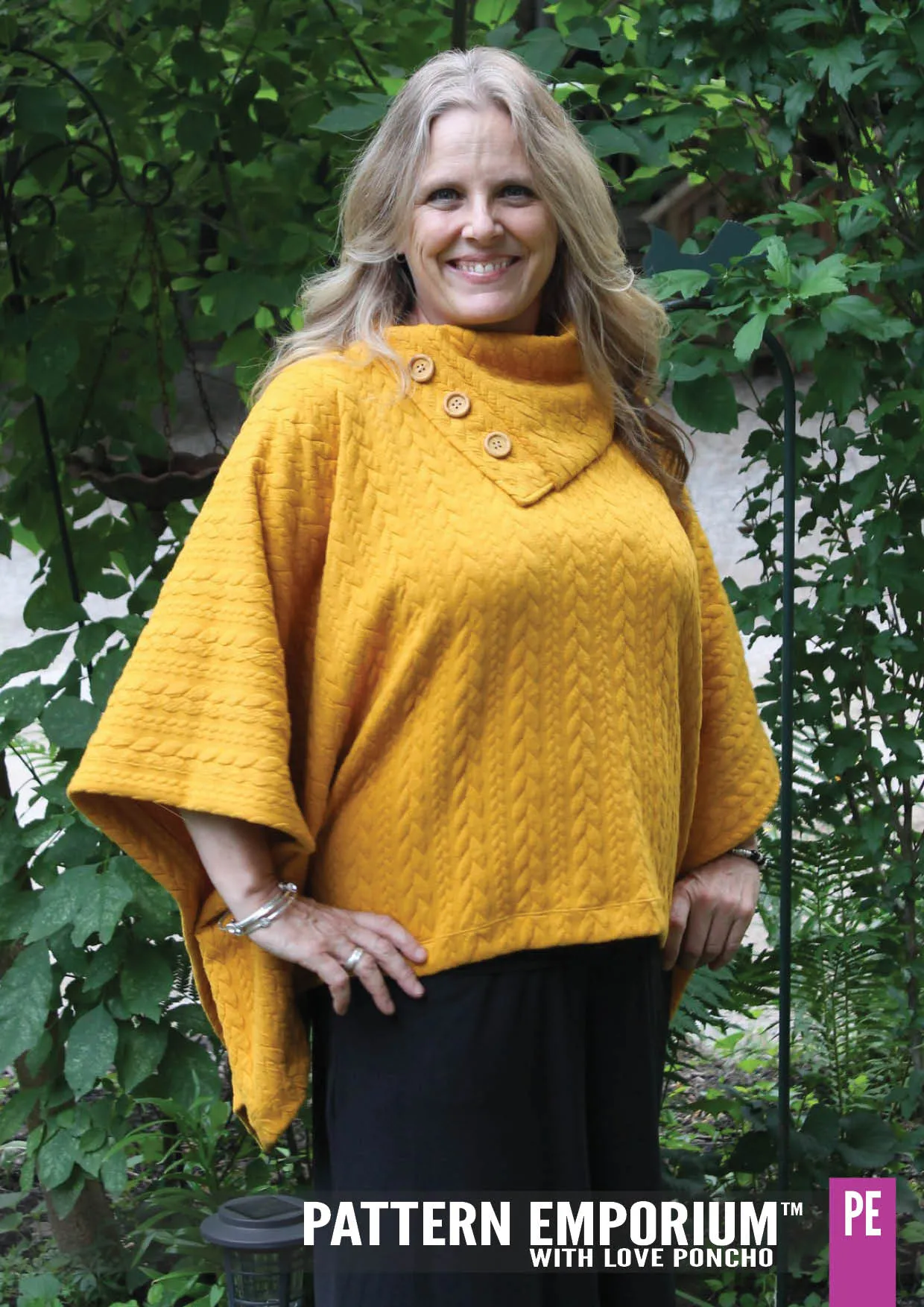 With Love | Poncho Sewing Pattern