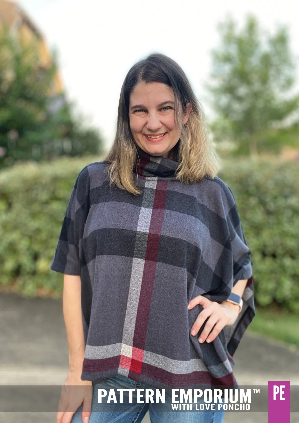 With Love | Poncho Sewing Pattern