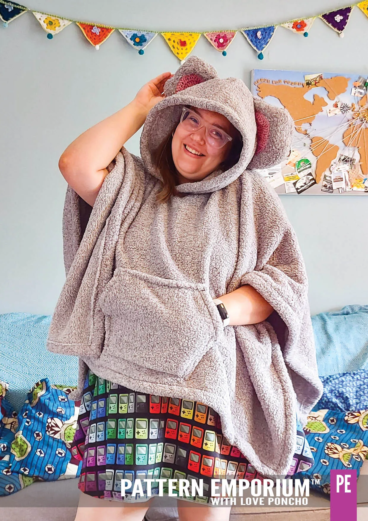 With Love | Poncho Sewing Pattern