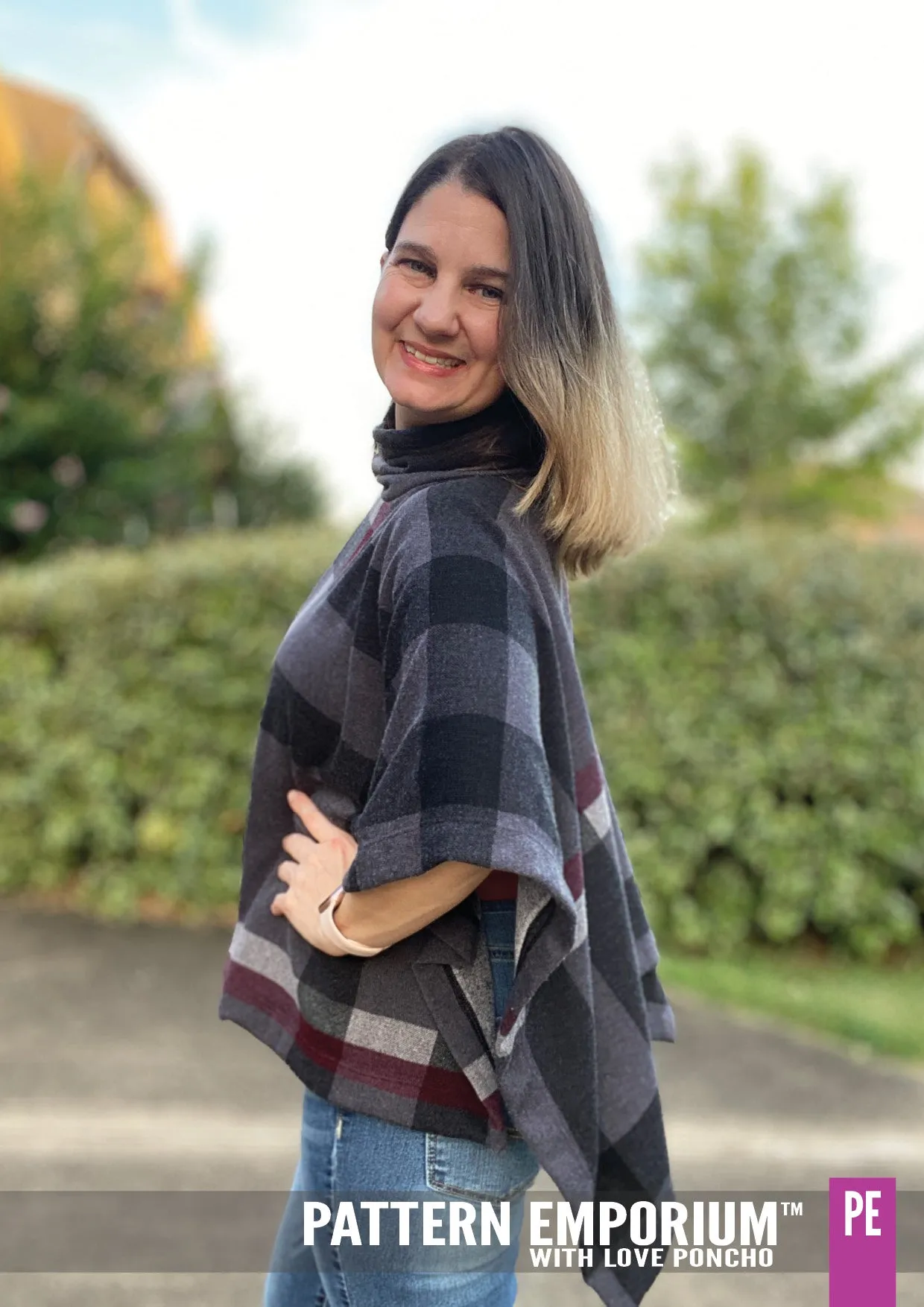 With Love | Poncho Sewing Pattern