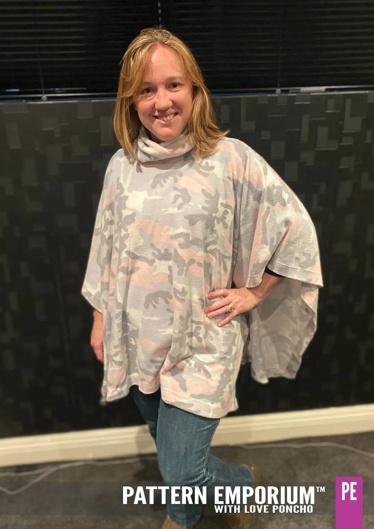 With Love | Poncho Sewing Pattern