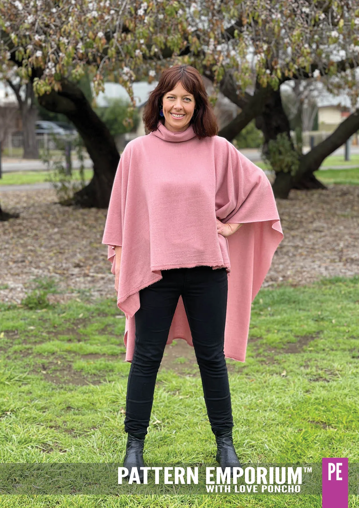 With Love | Poncho Sewing Pattern