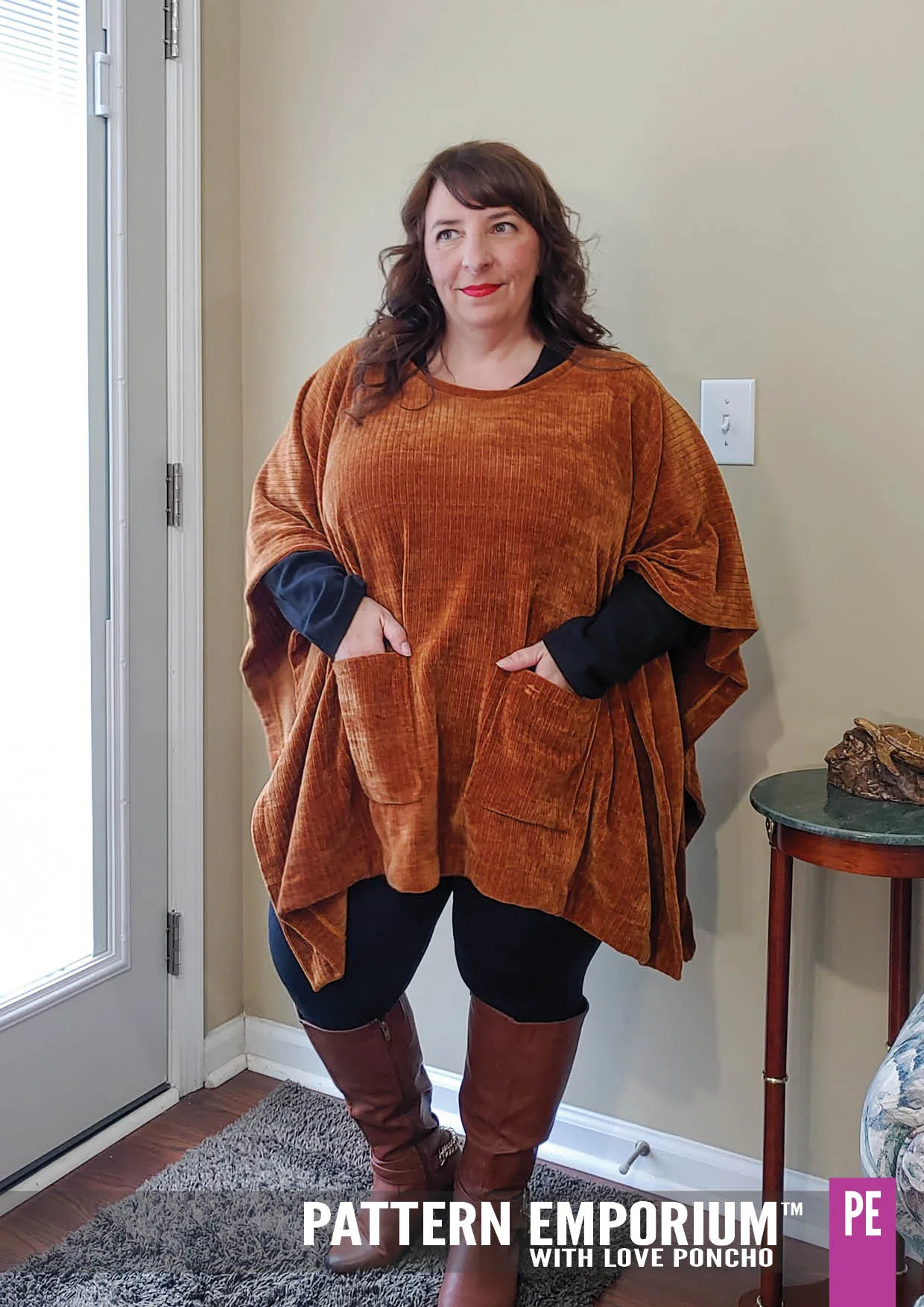 With Love | Poncho Sewing Pattern