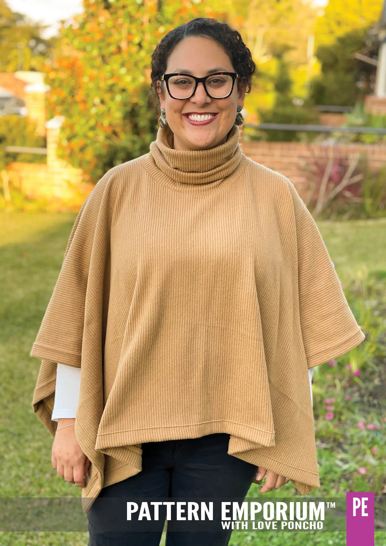 With Love | Poncho Sewing Pattern