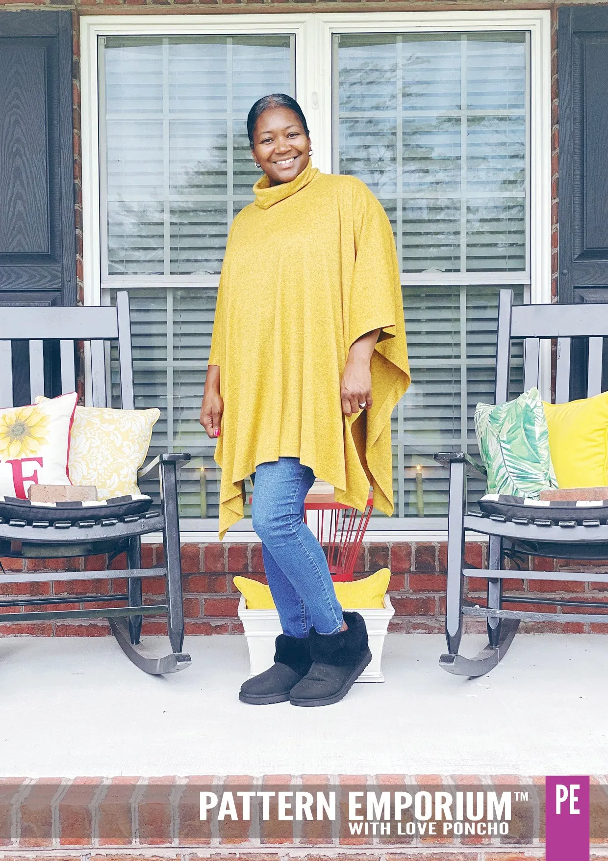 With Love | Poncho Sewing Pattern